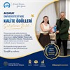 Sağlık Hizmetleri MYO’nun Kalite Yolculuğu Ödülle Taçlandı